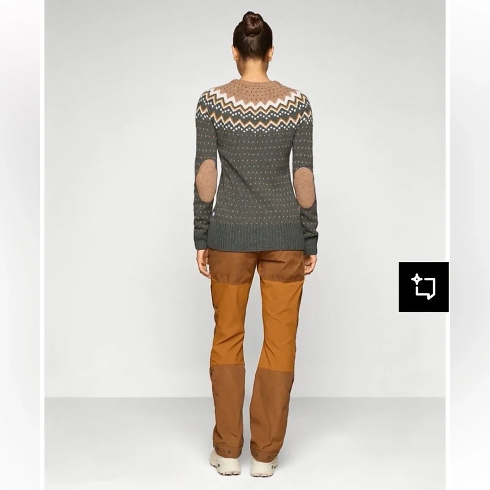 FJALLRAVEN WOMEN’S KEB TROUSERS US 34 TIMBER BROWN - Picture 6 of 9